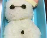 ベイマックスキャラ弁作り方3写真