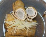 豚ばら大根の信田巻き風作り方7写真
