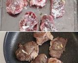 デミ缶不使用！牛すね肉の赤ワイン煮込み作り方3写真