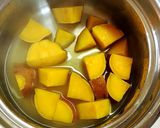 鶏レバーと安納芋のバルサミコ煮作り方3写真