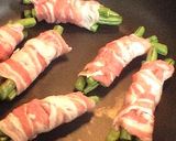 肉巻きインゲンのトマト煮込み作り方1写真