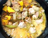 鶏レバーと安納芋のバルサミコ煮作り方6写真