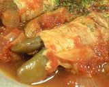 肉巻きインゲンのトマト煮込み作り方4写真