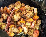 鶏レバーと安納芋のバルサミコ煮作り方8写真