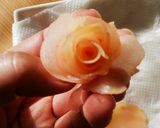 母の日*おもてなし*ガリで薔薇飾り作り方6写真