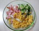 お豆腐のカラフルサラダ作り方5写真