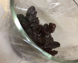甘くないラムレーズンチョコ作り方1写真