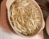 もやしたっぷりハンバーグのタネでグラタン作り方6写真