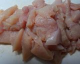 簡単!鶏むね肉と椎茸 しめじの生姜焼き!作り方4写真