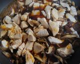 簡単!鶏むね肉と椎茸 しめじの生姜焼き!作り方8写真