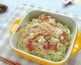 何コレ！簡単！豆腐とキャベツのサラダ作り方9写真