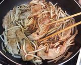 豚トロ野菜炒め〜味噌風味ベース〜作り方3写真