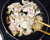 豚ニラキムチ＊作り方1写真