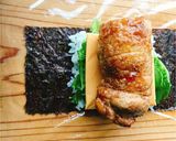 チキンロール大葉チーズおにぎらず(動画有作り方6写真