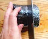 チキンロール大葉チーズおにぎらず(動画有作り方13写真