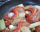 フライパンで簡単！美味しい金目鯛のあら煮作り方7写真
