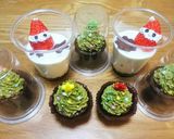 オレオとミルクムース☆クリスマスサンタ☆作り方11写真