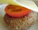 ＊簡単＊　冷凍ハンバーグでトマチーズ焼き作り方2写真
