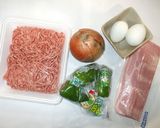 しっとりミートローフ♪簡単クリスマス夕食作り方1写真
