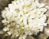 [韓国料理]カクテキ 깍두기作り方1写真