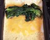 簡単☆ほうれん草の卵焼き作り方3写真