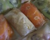 簡単！お菓子なフルーツ生春巻き作り方10写真