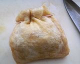豆腐と卵で残り物処理フクブクロ作り方4写真