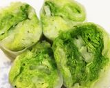 旬の白菜で簡単浅漬けと白菜巻きのお握り作り方4写真