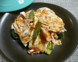 豚しゃぶ温野菜のラー油ソースがけ作り方4写真