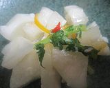 スライス大根で　べったらもどき作り方6写真