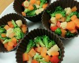 【クリスマスに】テリーヌ風チキンサラダ作り方3写真