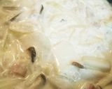 ベーコンと里芋と切り干し大根のミルク煮作り方5写真