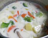 野菜チャウダー作り方4写真
