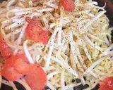 もやし明太子焼きそば(*^^*)作り方1写真
