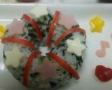 ご飯のリースでクリスマスワンプレート♪作り方5写真