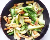 チンゲン菜と油揚げのカリカリサラダ作り方5写真