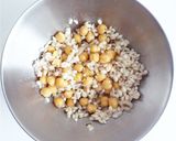 もち麦とひよこ豆のエスニックサラダごはん作り方5写真