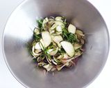 なすとみょうがと大葉の甘酢漬け作り方5写真