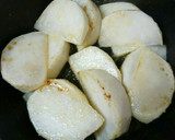 材料4つ❤かぶのオイマヨ炒め☆青のり風味作り方3写真