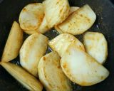 材料4つ❤かぶのオイマヨ炒め☆青のり風味作り方4写真