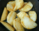 材料4つ❤かぶのオイマヨ炒め☆青のり風味作り方4写真