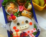 クリスマス弁当 マステ手袋のスノーマン♡作り方7写真