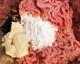 余ったひじきで和風ハンバーグ作り方1写真