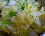 白菜ときのこ 挽き肉とメンマの中華スープ作り方5写真