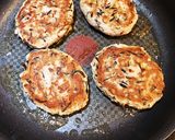 余ったひじきで和風ハンバーグ作り方7写真