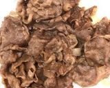 牛肉のすき焼き風炊き込みごはん丼作り方5写真