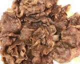牛肉のすき焼き風炊き込みごはん丼作り方5写真