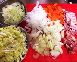 お野菜たっぷり☆ヘルシー雑炊作り方1写真