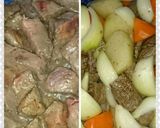 我が家のビーフシチュー( *˙︶˙ `)作り方2写真