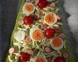 HBで簡単★ほうれん草のツリーピザ作り方6写真